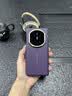 智父適用于oppo findn5手機殼oppo find n5折疊屏真皮hh支架保護套oppofind n5鉸鏈全包防摔超薄外殼 【慕紫色-高清款】輕奢手感*殼膜一體 曬單實拍圖