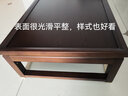玖曌老榆木茶桌榻榻茶幾日式矮桌飄窗小茶幾實(shí)木炕桌家用陽(yáng)臺小桌子 胡桃色120*60*30cm 整裝 曬單實(shí)拍圖