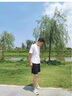 李寧短褲男款冰絲速干夏季薄款休閑寬松跑步褲子健身透氣運(yùn)動(dòng)褲五分褲 黑色-冰絲速干短褲【拉鏈口袋】 L /175 (130-145斤) 曬單實(shí)拍圖