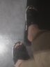 維斯威姆（Vxsvxm）男士拖鞋男春夏季時(shí)尚韓版?zhèn)€性外穿室外涼拖鞋潮沙灘拖鞋一字拖鞋 純黑 42 曬單實(shí)拍圖