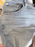 Levi's李維斯冰酷系列26年春夏新款女士涼感防曬BAGGY寬松直筒牛仔褲 淺藍(lán)色 29 (31) 偏大一碼 曬單實(shí)拍圖