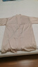 古今（GUJIN）夏季上新性感冰絲睡袍睡裙帶胸墊晨袍睡衣家居服裙子仿真絲套裝L 曬單實拍圖