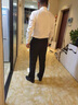 拉博夫100%純羊毛西褲男春夏商務(wù)休閑免打理西服褲男士直筒免燙正裝褲 藏青【100%精細羊毛】 32 曬單實(shí)拍圖