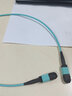 萬(wàn)兆通光電 40G MPO光纖跳線(xiàn) 萬(wàn)兆OM3/4多模MTP尾纖 12芯8芯束狀100G光纖線(xiàn) MPO-8LC 【OM3/8芯】 MPO/MPO 1米 曬單實(shí)拍圖