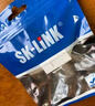 SK-LINK 超五類網(wǎng)絡(luò)直通頭 信息模塊直通模塊網(wǎng)線轉(zhuǎn)接頭對接頭延長雙通頭RJ45網(wǎng)口白色10個裝 SK-RJDT5 曬單實拍圖