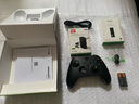 微軟（Microsoft） XBOX手柄2020 藍牙無線控制器手柄 Series X S游戲電玩無線控制器 Xbox手柄 磨砂黑+定制適配器+充電電池 標配 曬單實拍圖