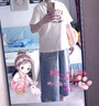 馬登美高正肩純棉印花短袖T恤女寬松美式復古字母白色t恤修身上衣女夏 米白色 【2026新款/美式簡約短袖夏季印花上衣舒適短袖全棉t恤】 XL （125-135斤） 曬單實拍圖