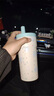 RICH YOUR HOME德國品質保溫杯Kitty可愛高顏值女生吸管水杯學生便攜茶隔咖啡杯 粉色(大號貓頭+蝴蝶結+鑰匙扣) 抗菌316內(nèi)膽-500ML 曬單實拍圖