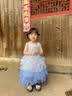 迪士尼愛艾莎公主裙子女童連衣裙2026夏季新款兒童網(wǎng)紗演出禮服生日禮物 曬單實拍圖