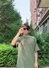 GELANYIFU短袖t恤男夏季日系重磅純棉寬松ins潮牌美式休閑半袖體恤 曬單實拍圖