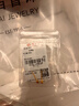 菜百首飾 黃金耳飾 足金5G小方塊設計感百搭耳飾 計價 約0.95克七夕禮物 曬單實拍圖