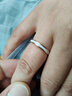 DR【久愛】黃14K情侶對戒結婚戒指疊戴單女戒歐美風紀念日禮物 曬單實拍圖