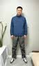 法曼斯正品男士品牌防曬服2026夏季中年爸爸裝釣魚服男裝 墨藍【退換貨免運費】 薄款 3XL 建議【146斤-160斤】 曬單實拍圖