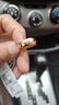 周六福福氣足金999黃金戒指男生日禮物計價AA016749 活口17號 約7.27g 曬單實拍圖