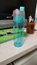 牧汀（MuTing）运动水杯按压式喷雾水杯喷水儿童运动补水健身水杯大容量塑料水杯 运动喷雾杯粉色 600ml 实拍图
