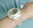 卡西歐（CASIO）手表女士G-SHOCK運動電子學生日韓表七夕禮物GMA-S110SR-7A 曬單實拍圖