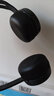 承策 適用SONY索尼WH-CH400耳機套ch400專(zhuān)用耳罩頭戴式降噪隔音海綿套舒適耳棉耐磨皮套耳墊替換配件 黑色耳套一對裝【原配款】 曬單實(shí)拍圖