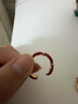 鹿珊伍【2件套】紅色玫瑰開口戒指女復古氣質疊戴食指戒輕奢高級感指環 【金色玫瑰+酒紅滴油】開口戒 曬單實拍圖