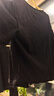 欣妃羽時尚氣質釘珠花邊領上衣套裝女26夏季新款減齡顯瘦半身裙兩件套 曬單實拍圖