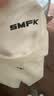 SMFKCompass 十字徽章收腰Tee顯瘦短袖純色 黑/白/灰 DT012B1/W1/LG1 雪山白 S 曬單實拍圖