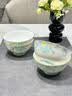 NINE CRANES景德鎮碗組合山茶花家用高檔骨瓷新中式百搭陶瓷6英寸面碗4個 曬單實拍圖