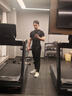 GOLOVEJOY健身衣男士速干短袖跑步運動訓練服壓縮T恤彈力上衣 暗夜黑 L 曬單實拍圖