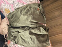 名創優品（MINISO）短褲夏季男純棉運動港風復古韓版休閑褲潮流褲子夏季男士直筒中褲 【100%純棉】卡其(m咖色質感褲前左下標) L /175(休閑百搭 質感十足) 曬單實拍圖