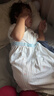 戴維貝拉（DAVE＆BELLA）兒童針織連衣裙夏裝女童寶寶洋氣薄款休閑裙子 曬單實拍圖