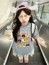 尤克達蒂（yookdd）短袖t恤女復古趣味卡通印花條紋夏季新款美式寬松上衣潮2026新款 條紋短袖 M 【建議95-115斤】 曬單實拍圖