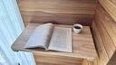 明智一凡實(shí)木可折疊電腦桌學(xué)習桌墻壁掛書(shū)桌餐桌墻面桌掛墻簡(jiǎn)易辦公桌 墻上折疊桌50*30 曬單實(shí)拍圖