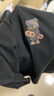 JEEP SPIRIT吉普美式重磅純棉短袖t恤男夏季潮流印花寬松圓領上衣 活性黑 2XL 曬單實拍圖