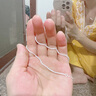 HR赫蓮娜輕奢滿天星腳鏈女時尚首飾品七夕情人節(jié)禮物送女友老婆 滿天星腳鏈 曬單實拍圖
