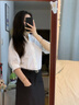 圖曼朵白色短袖襯衫女夏季氣質正裝穿搭高端職業(yè)商務女裝面試白襯衣女 白色 【店長推薦|簡約實穿】 S  推薦90-105斤【面試BI入】 曬單實拍圖