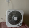 美的（Midea）電風扇/臺式轉頁扇/電風扇鴻運扇/臺式學生宿舍家用轉頁扇/落地扇 10寸 KYT25-22MW【新款】 曬單實拍圖