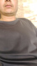 拇指白小T【涼感防曬】冰柔棉短袖T恤男女夏抑菌圓領體恤上衣 男款墨黑 L 曬單實拍圖