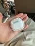 原裝適用于蘋果airpods 4代無線藍牙耳機保護套鎖扣防丟耳機殼airpods4保護殼防摔創意支架可愛耳機套 白色airpods 4保護殼 收藏 曬單實拍圖