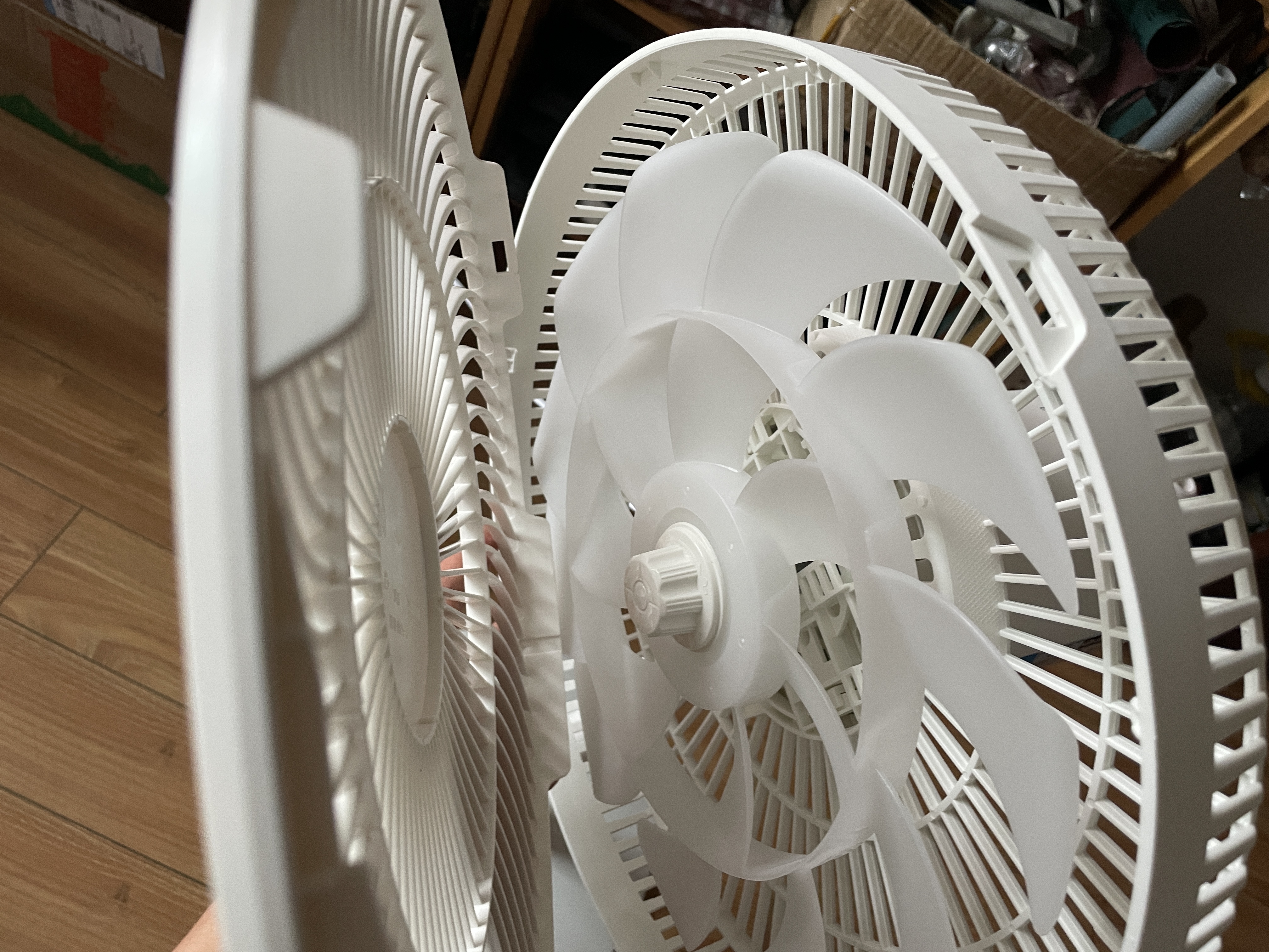 先鋒（SINGFUN）電風扇落地扇家用立式大風量電扇辦公室宿舍臺扇遠程遙控預約定時高度可調學生節能低噪桌面風扇 機械款90cm【18葉專利扇葉+臺立兩用】 曬單實拍圖