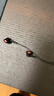 漫步者（EDIFIER）臺式電腦游戲有線耳機半入耳式2米 FPS吃雞聽聲辯位電競專用帶麥克風 3.5圓孔雙插頭接口延長 黑色3.5+電腦一分二轉接線 曬單實拍圖