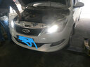 九加一LED大燈H7超高亮汽車(chē)燈泡近光H11遠光9005聚光自帶光型切線(xiàn)功能車(chē)前大燈通用525L H1/純白光/高亮/1對 曬單實(shí)拍圖