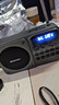 山水新款收音機老人專用充電式便攜多功能插卡音響小型藍牙收音機音箱廣播戲曲評書機隨身聽音樂播放器 M39灰色【藍牙5.3+收音+插卡】 曬單實拍圖