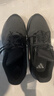 阿迪達(dá)斯（adidas）七夕男女同款春季皮面保暖防潑水戶外運(yùn)動(dòng)休閑跑步鞋 黑色 40.5 曬單實(shí)拍圖