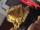 繽越黃銅金蟾招財擺件銅金蟾蜍三足金蟾金蟬擺件客廳玄關擺件開業禮物 曬單實拍圖