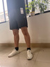 吉普JEEP短褲男士運動(dòng)褲夏季透氣五分褲薄款休閑戶(hù)外速干健身跑步冰絲短褲籃球口袋松緊腰帶大碼褲子 黑色 2XL（建議130-140斤） 曬單實(shí)拍圖
