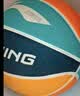 李寧（LI-NING）籃球兒童5號比賽室內外耐磨水泥地幼兒小學生青少年戶外橡膠五號 曬單實拍圖