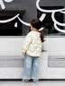 巴拉巴拉兒童羽絨服男童女童輕薄2026冬季新款寶寶衣服萌趣保暖外套防潑水 黃色調00333-白鴨絨 90 充絨量28g 曬單實拍圖