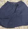 H&M2026夏季新款女裝牛仔中長A字半身裙松緊腰顯瘦傘裙1000146 靛藍(lán)色 L 曬單實(shí)拍圖
