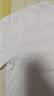 簡束 短袖T恤男純色棉質t恤夏季休閑運動緊身t恤男圓領修身打底汗衫潮 白色 /短袖款 2XL （80kg左右） 曬單實拍圖