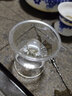 梓童 913泡茶杯內膽 玻璃內膽雙耳泡茶杯  雪菊杯內膽 雙耳杯 方把提梁壺蒸茶內膽 曬單實(shí)拍圖
