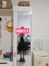 VEROMODA連衣裙2026夏季新款荷葉邊系帶印花碎花吊帶裙32627A062 黑 M 曬單實拍圖