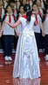 衣諾坊兒童演出服公主裙紗裙女生主持人表演服飾婚禮花童服飾 曬單實拍圖
